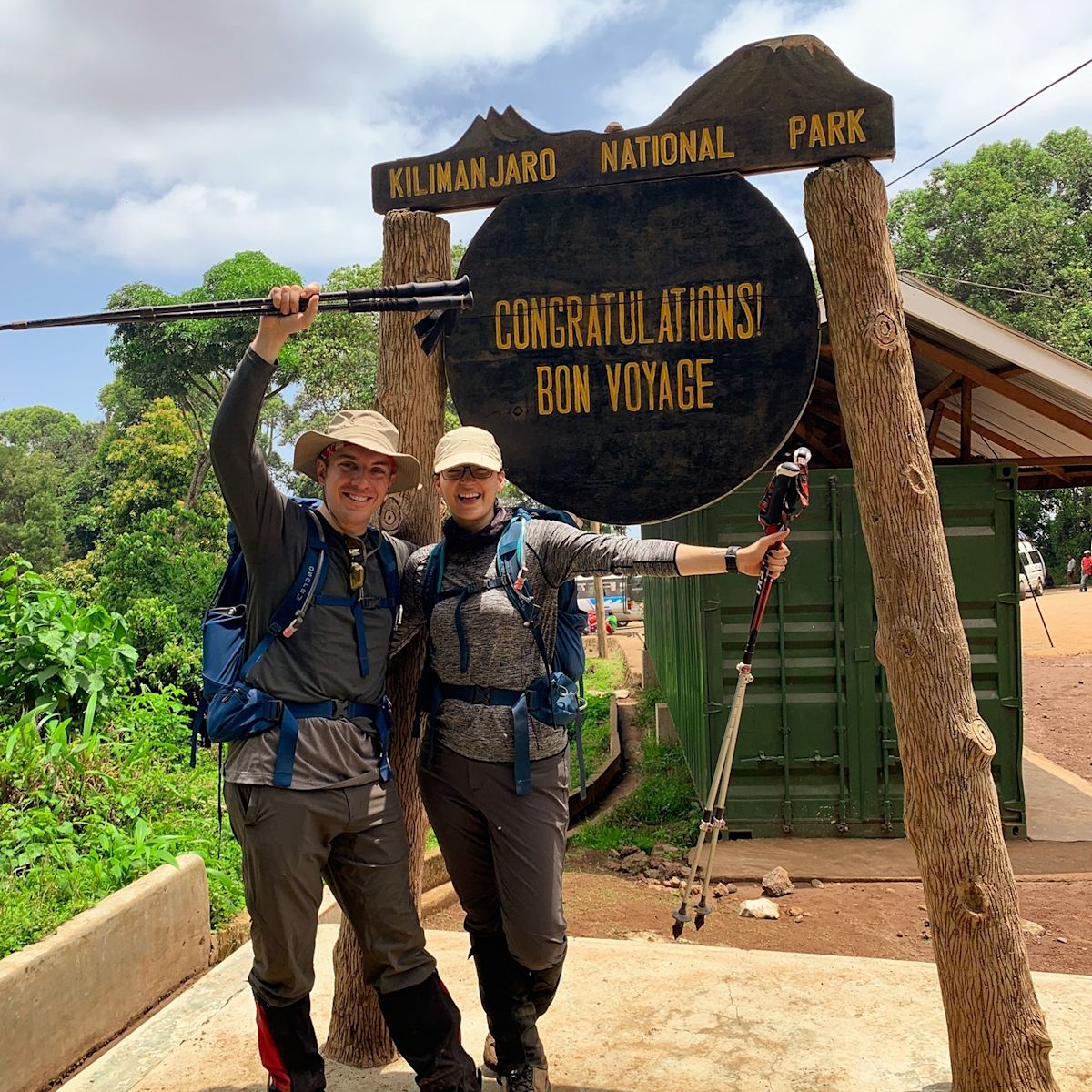 Chris and Michaela Kilimanjaro 