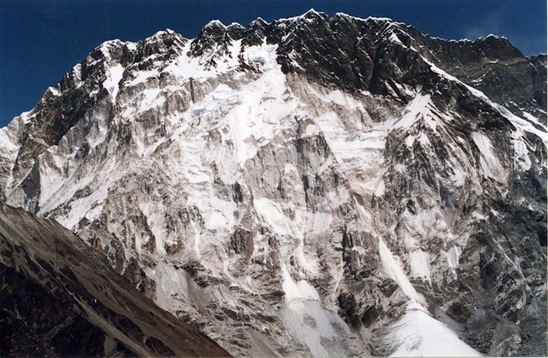 Nuptse, view from Chukhung River