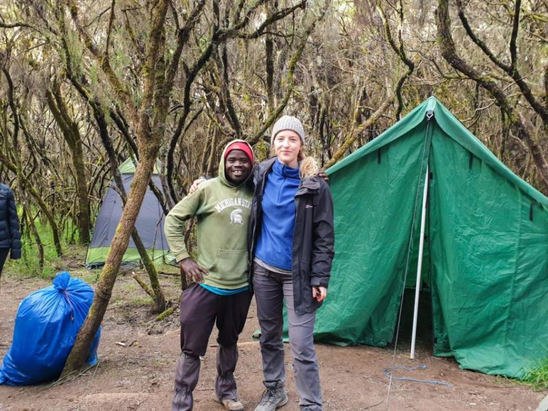 Kilimanjaro camp photo