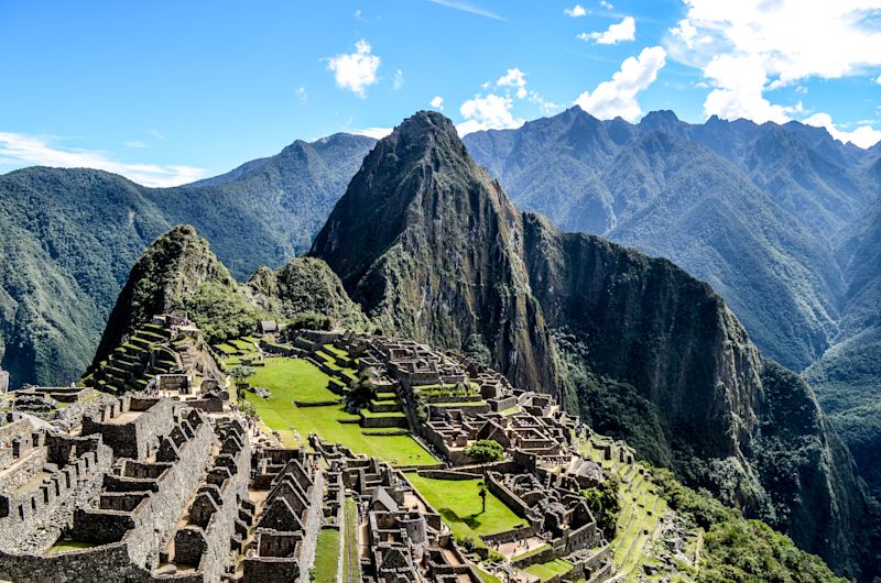 Machu Picchu Inca ruins, May 2015, Peru, Cusco region