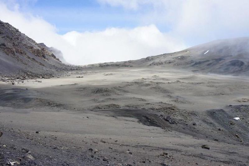 Kibo Crater on Kilimanjaro