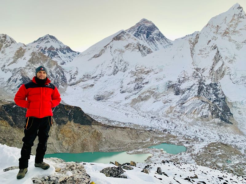 Ours. Dez on EBC trek Nepal