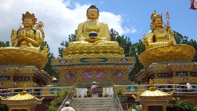 Swayambhunath (Monkey Temple) in Kathmandu