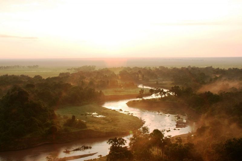 Serengeti River Tanzania safari