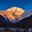 Sunrise on Mount Chomolhari, Jomolhari trek, Bhutan