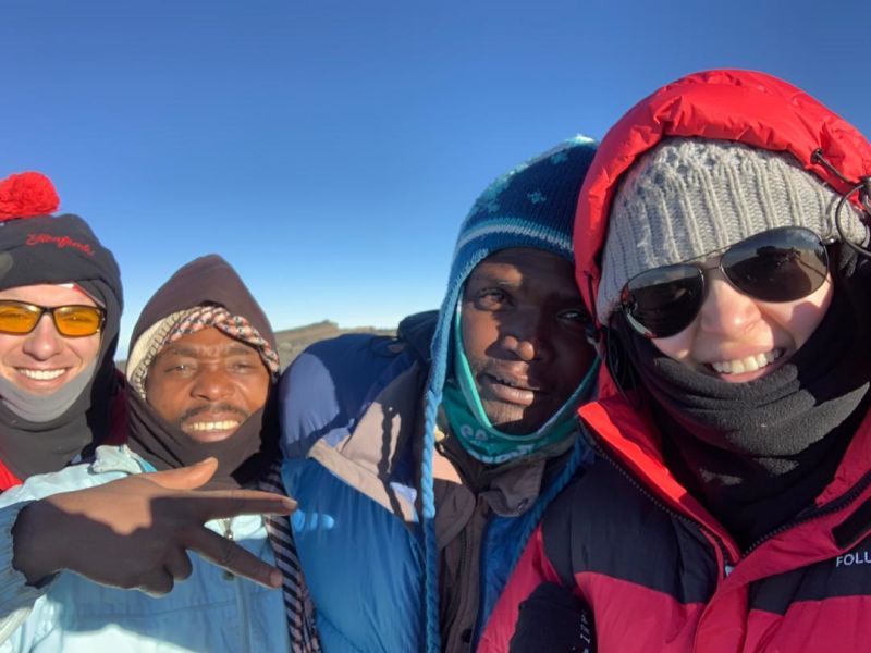 Group photo Kilimanjaro