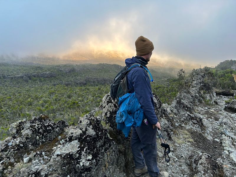 Mweka descent route Kilimanjaro