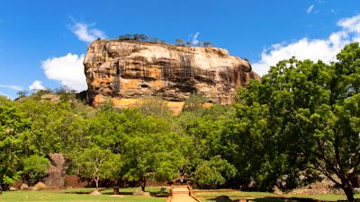 Sigiriya Rock in Sri Lanka