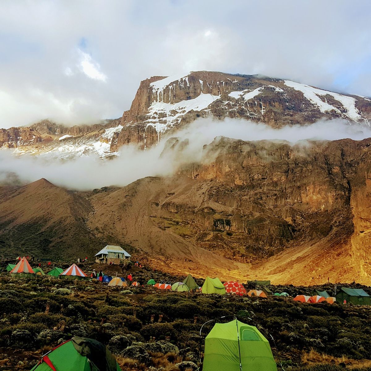 Barranco Camp and Barranco Wall