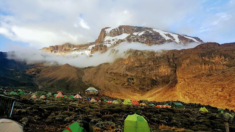 Barranco Camp and Barranco Wall