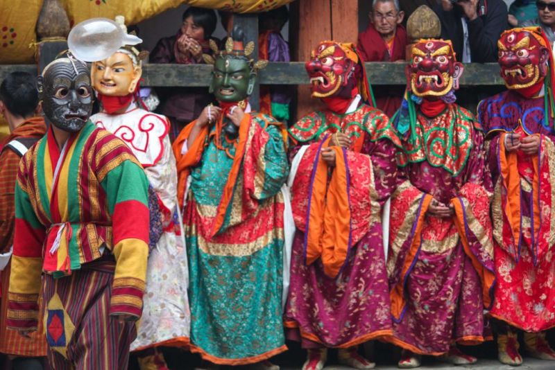 bhutan festival - bhutan cost