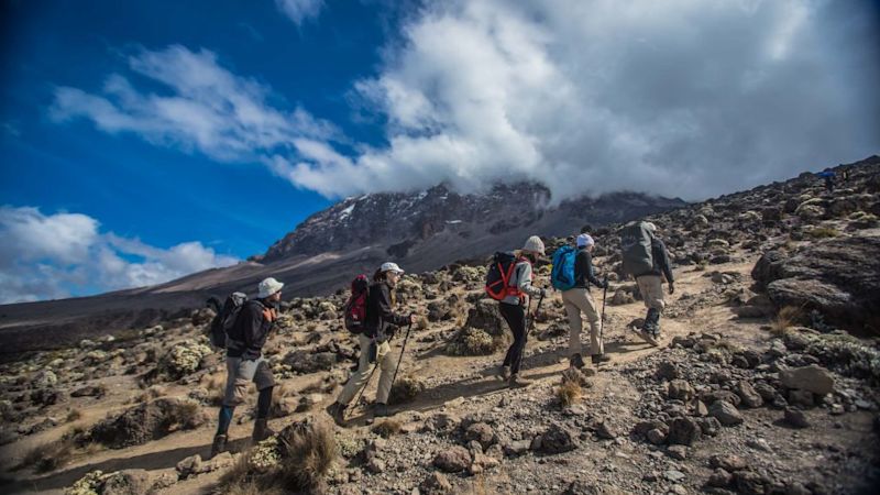Climbing Kilimanjaro via Machame Route