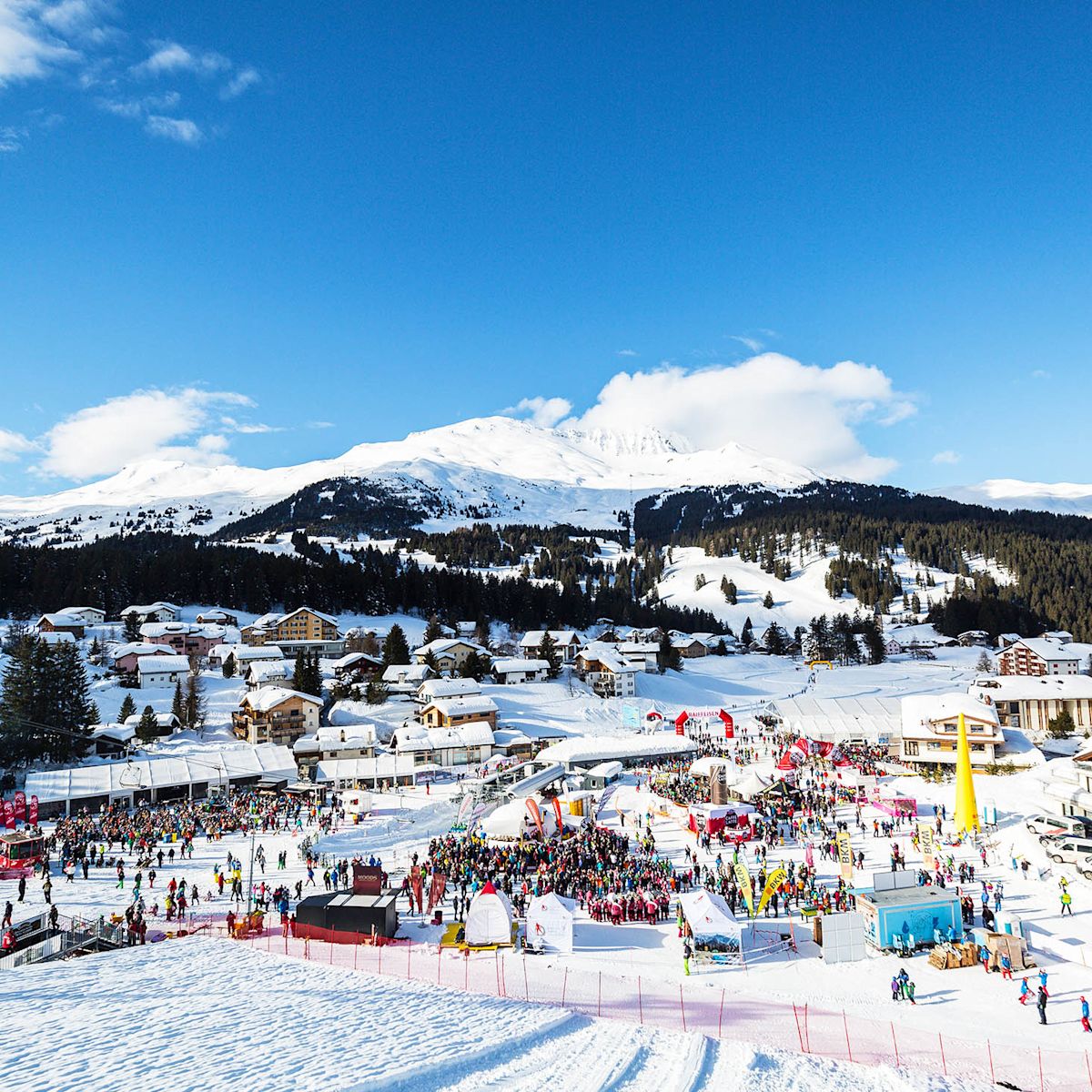 Ski resort - ski weekend