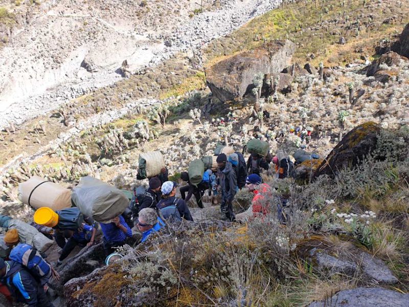 Barranco Wall Kilimanjaro