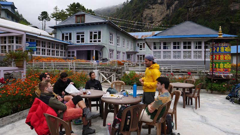 Nepal restaurant EBC trek