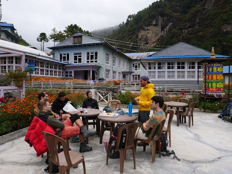 Nepal restaurant EBC trek