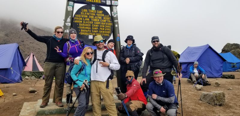 Lava Tower camp Kilimanjaro