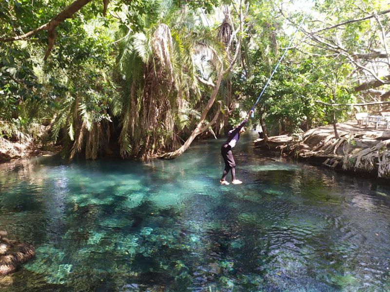 Kikuletwa hot spring tanzania 