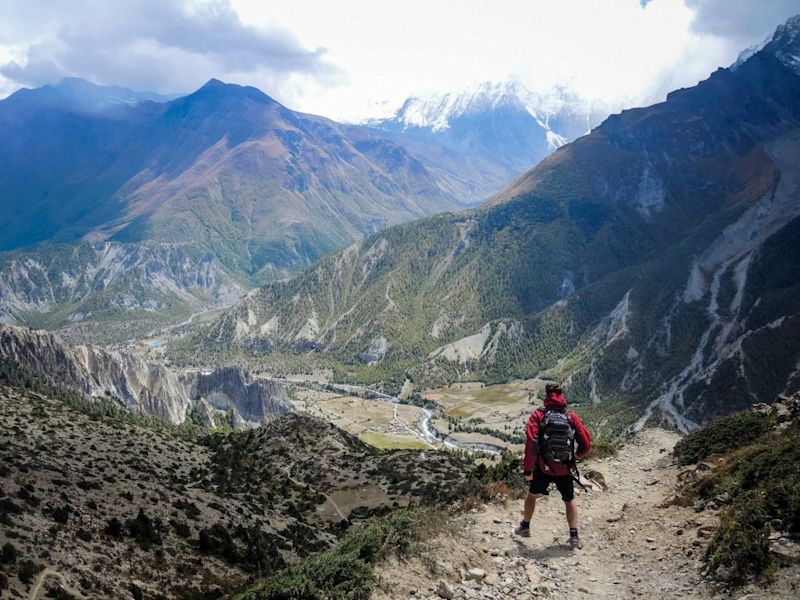 mountain trekking