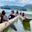 Canoeing on Lake Bunyonyi in Uganda