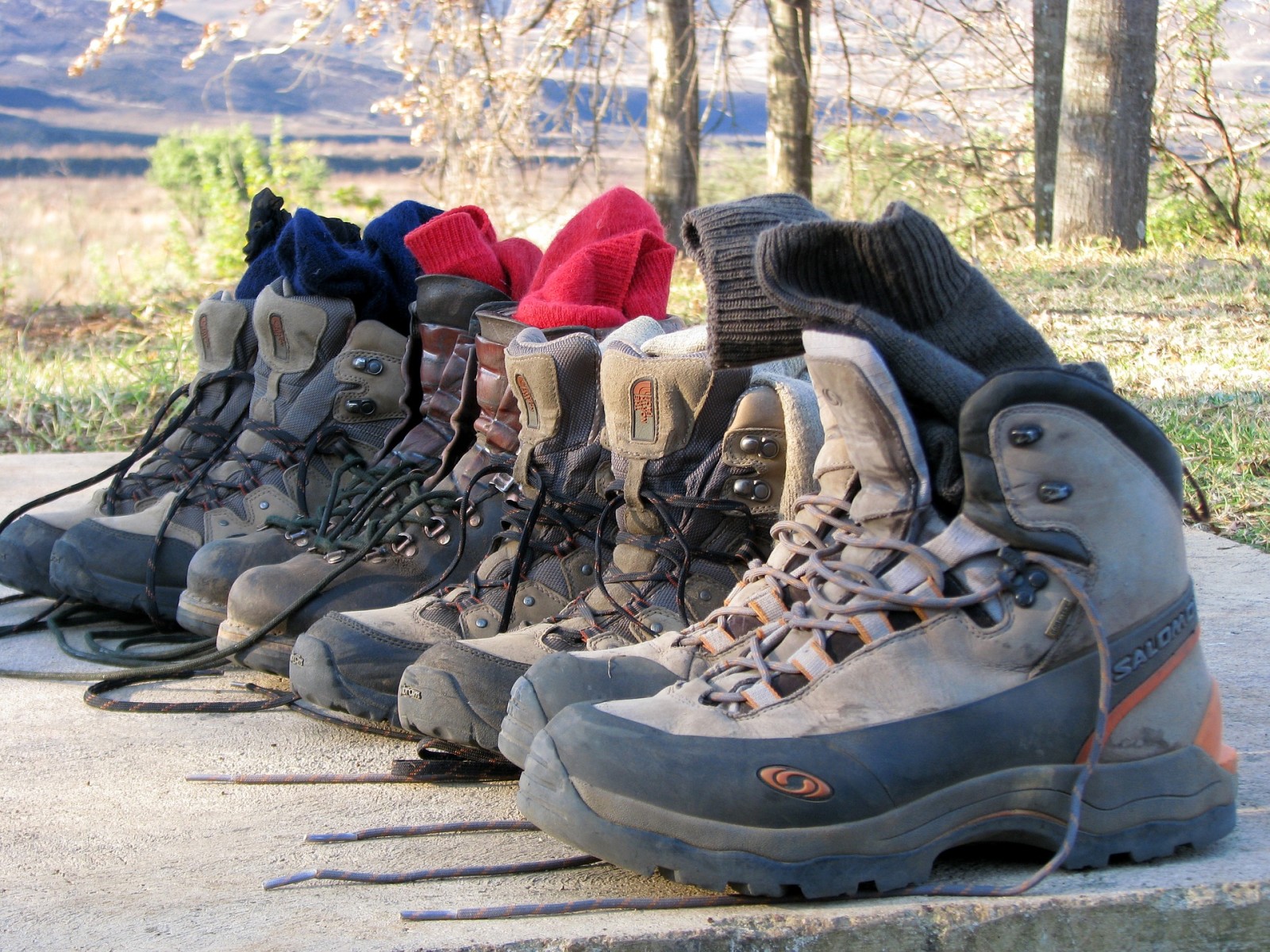 Hiking Boots and Shoes
