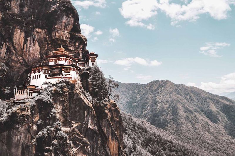 Tiger's Nest in winter