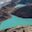 Pur. Panoramic view on Ngozumpa glacier, Gokyo lakes and Gokyo village from summit of Gokyo Ri.