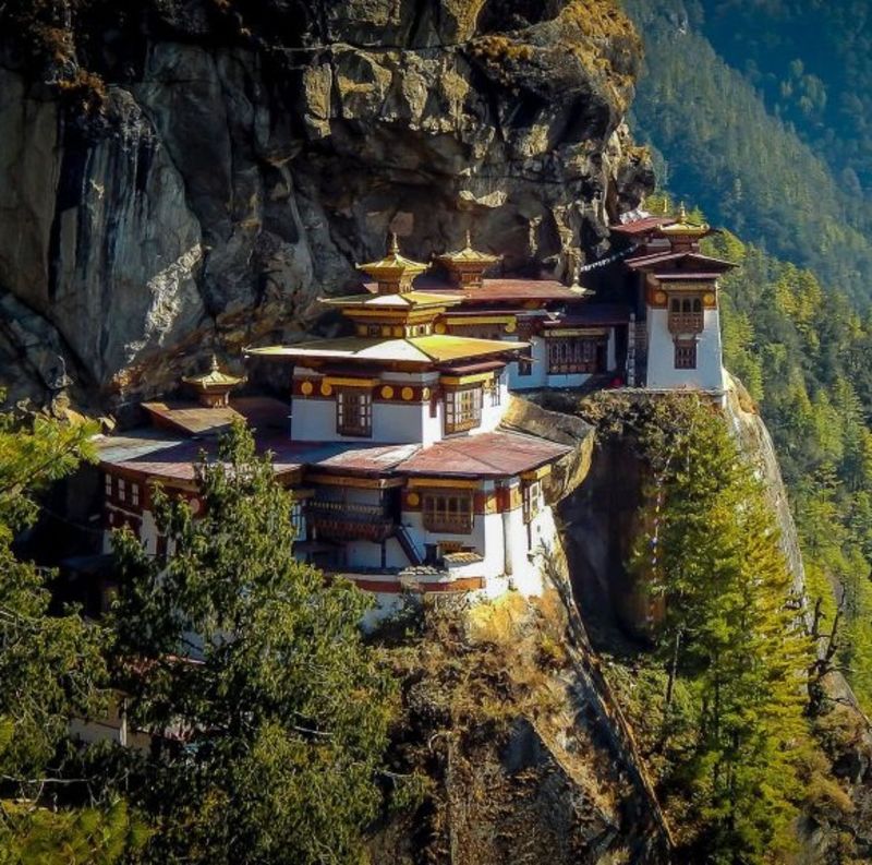 Tiger's Nest in Bhutan