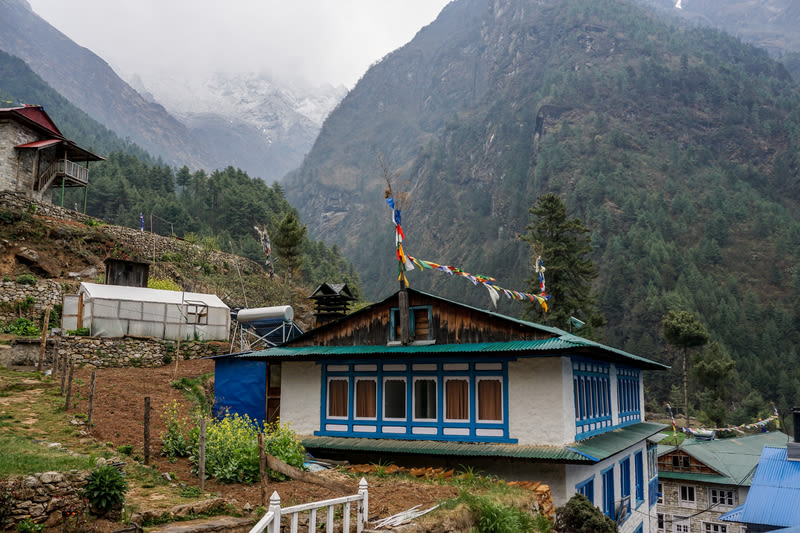 Teahouse in Monju, EBC trek, Nepal