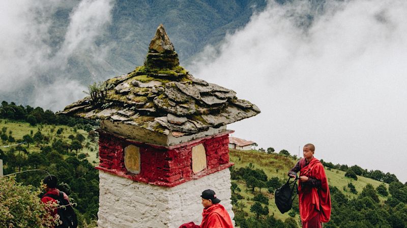 Bhutanese monks
