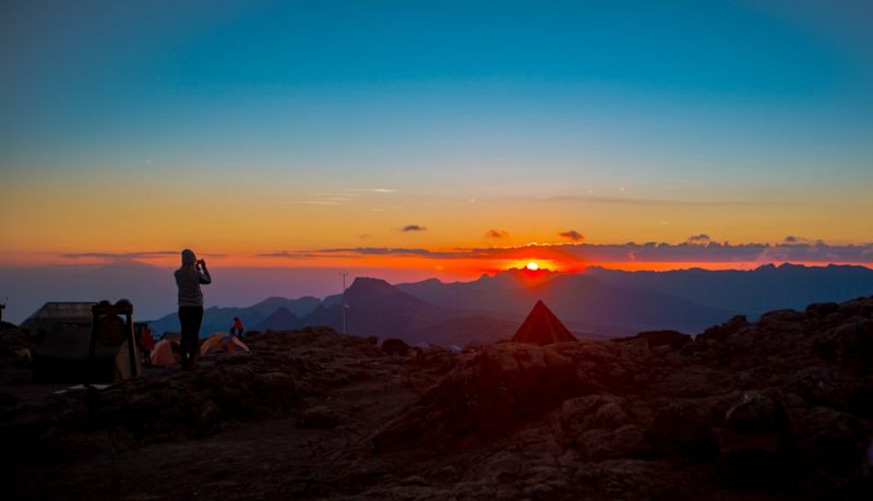 Sunset Karanga Camp Kilimanjaro