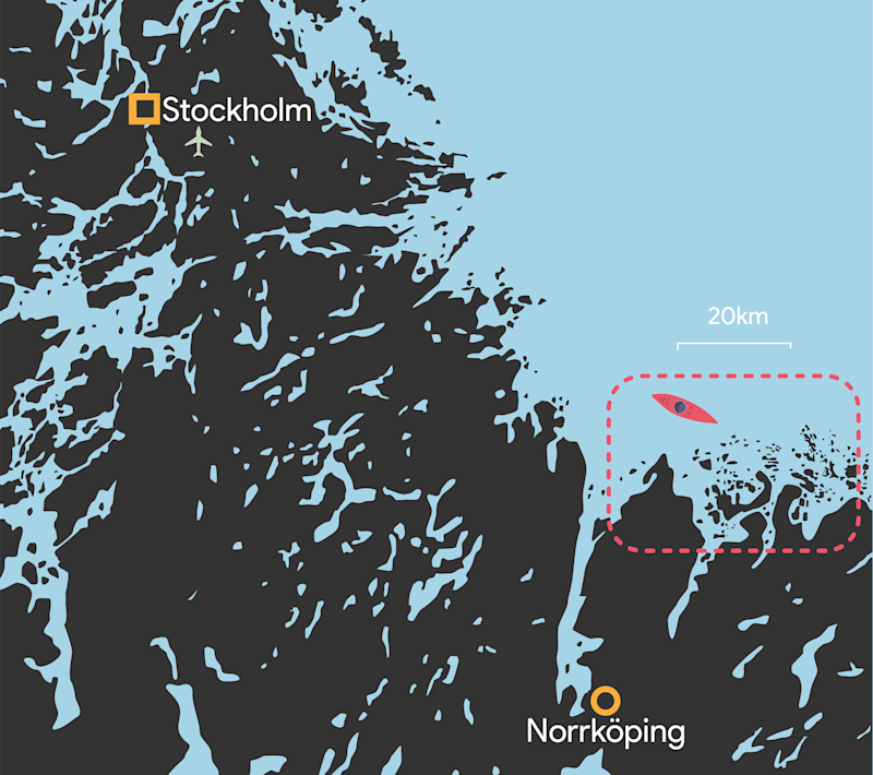 Sweden Kayak Map 2.0
