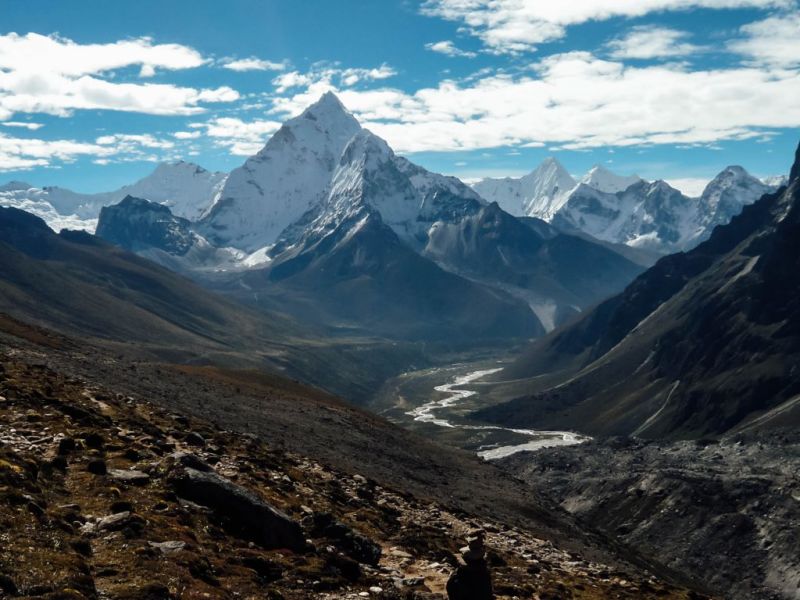 The views on the Everest Base Camp and Annapurna Circuit treks are spellbinding