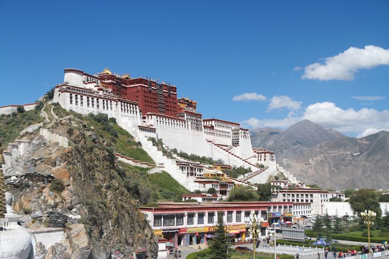 Potala Palace in Lhasa, Tibet