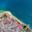 Panorama of Stone Town on Zanzibar island in Tanzania during sunrise with dramatic clouds.