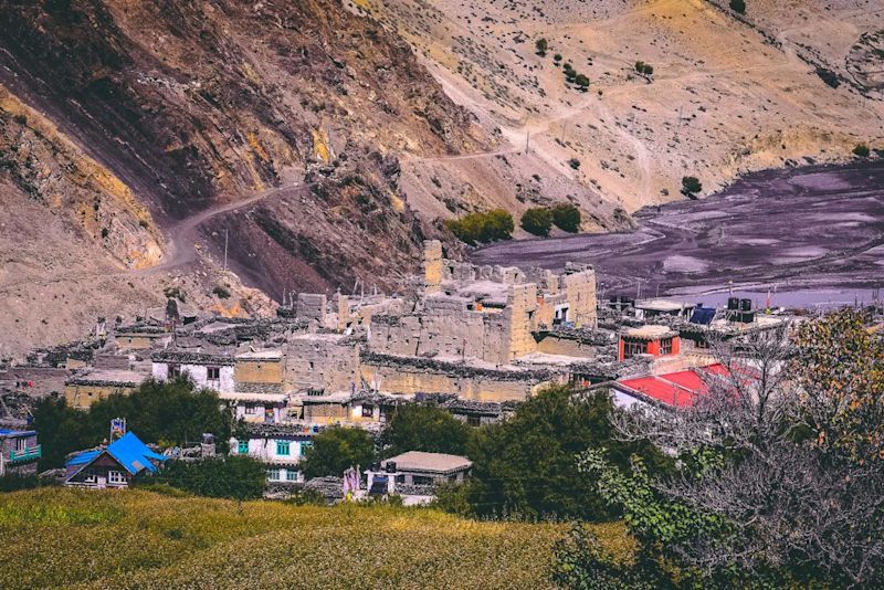 Jomsom Nepal, Annapurna Circuit route