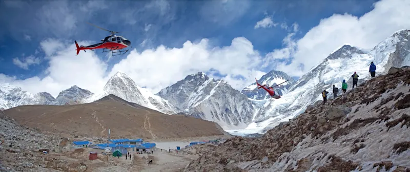 Everest Base Camp and helicopter Trek