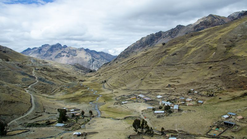 Lares trek village, Peru