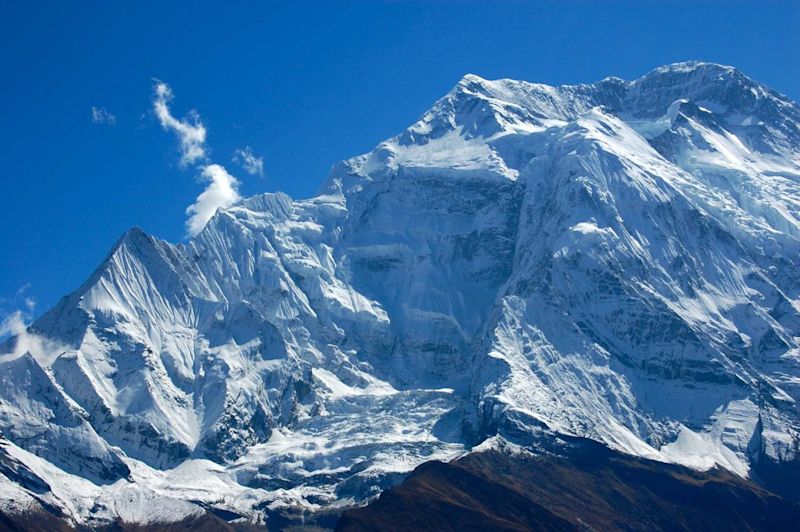 View of Annapurna II from north