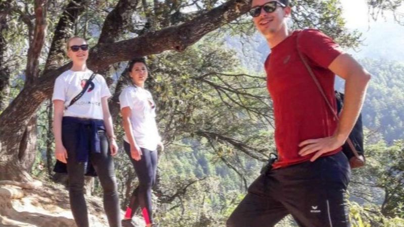 hike to Tiger's Nest, Bhutan