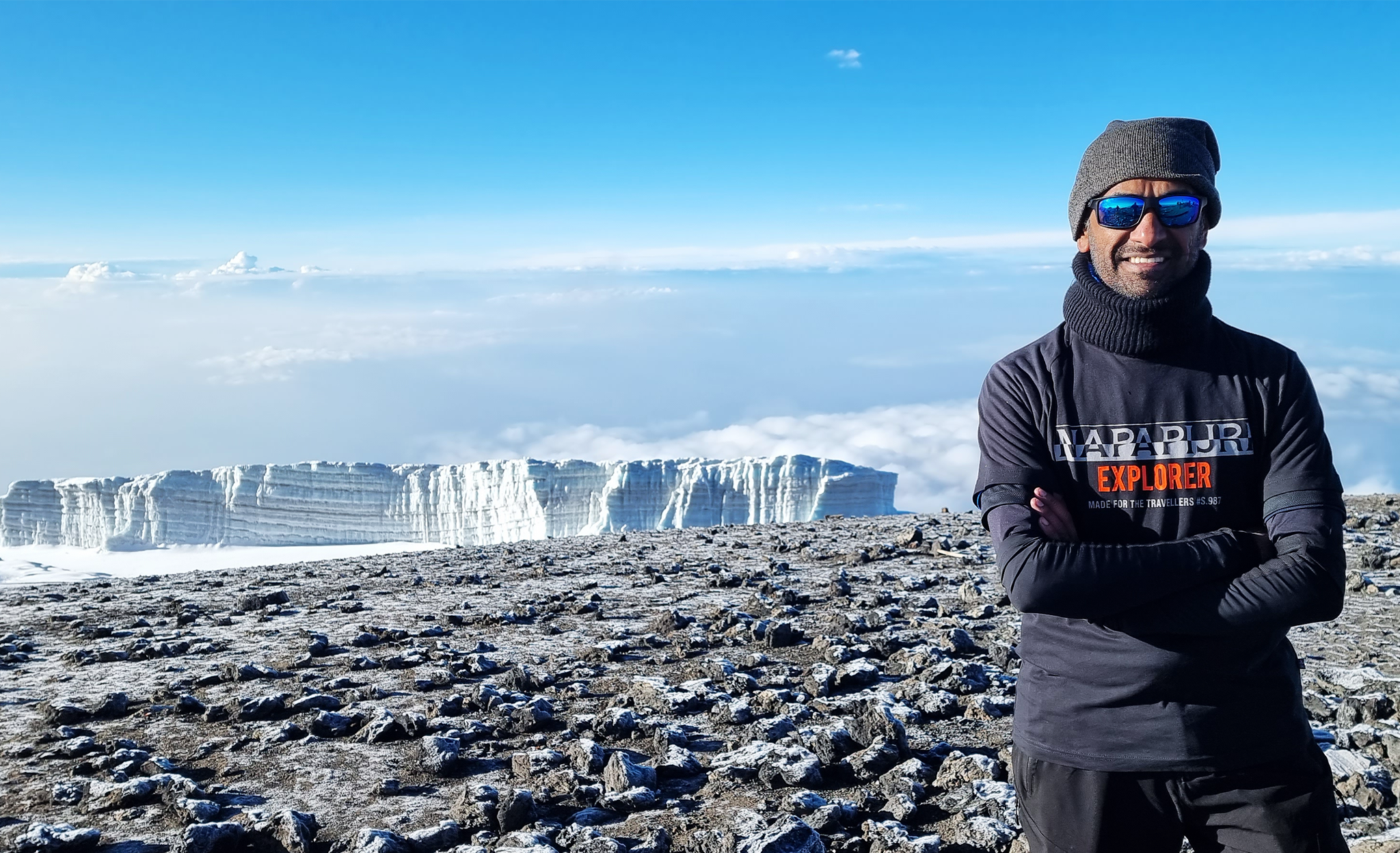 Lemosho Route with a trekker