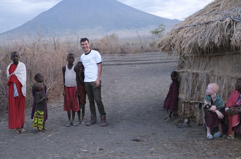 Maasai village 