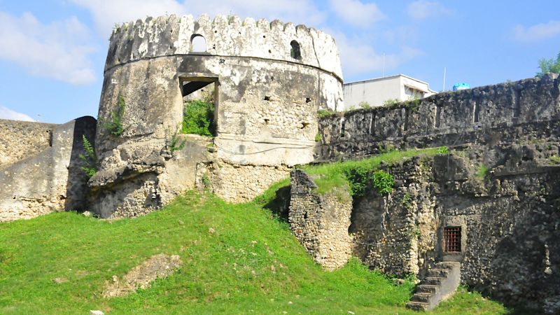 Old Fort ruins, Stone Town, Zanzibar