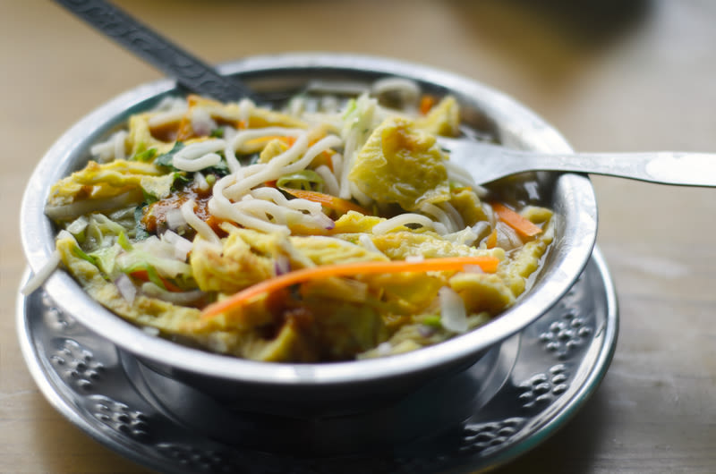 Thukpa, Tibetan noodle soup, Nepal