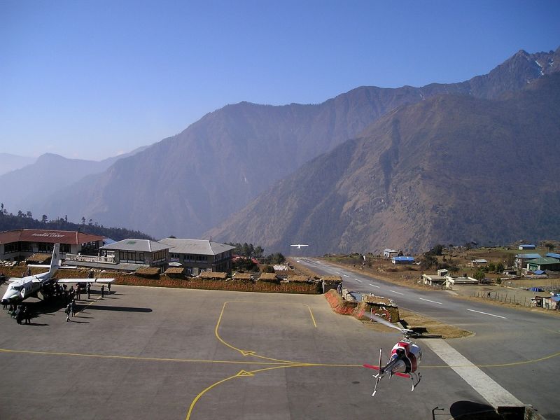 Nepal Lukla airport 