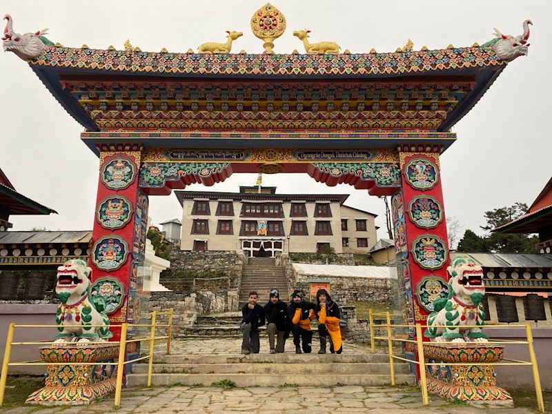 Ours. Tengboche Monastery, EBC trek, Nepal