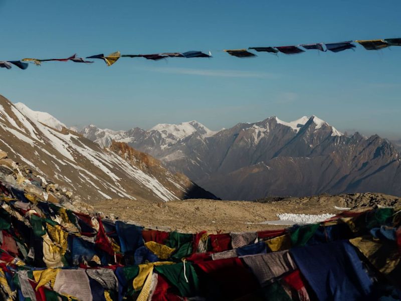 Tibetan Buddhist prayer flags