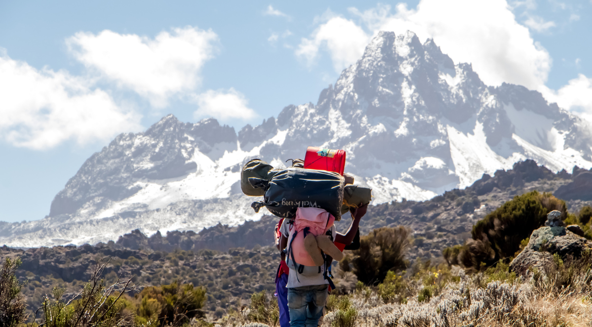 Kilimanjaro porters