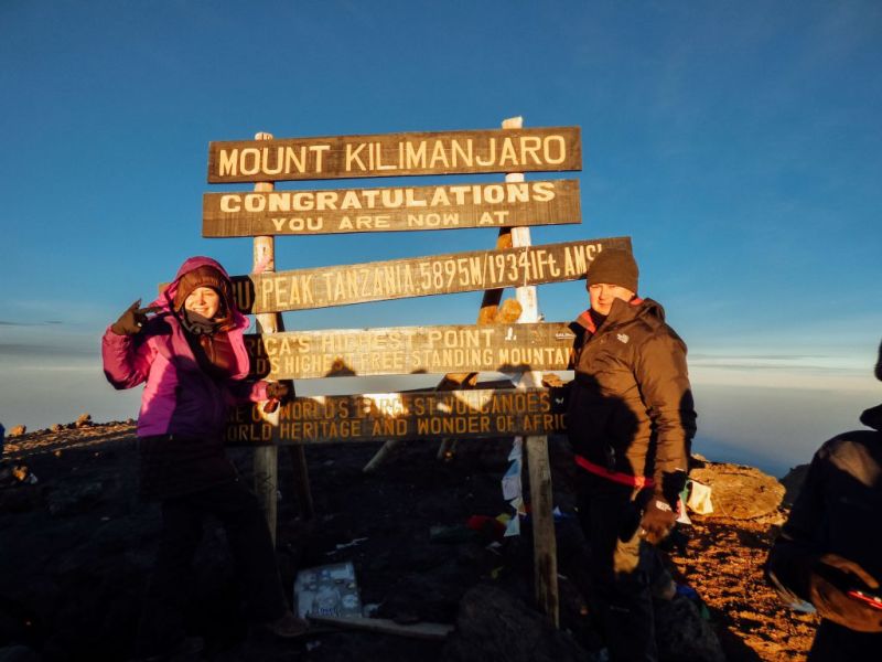 We recommend choosing a Kilimanjaro route with a high success rate so you too can stand at the top of Africa!