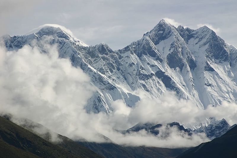 Everest and Lhotse